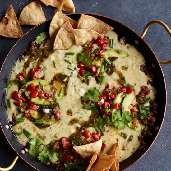 Beef Queso Dip