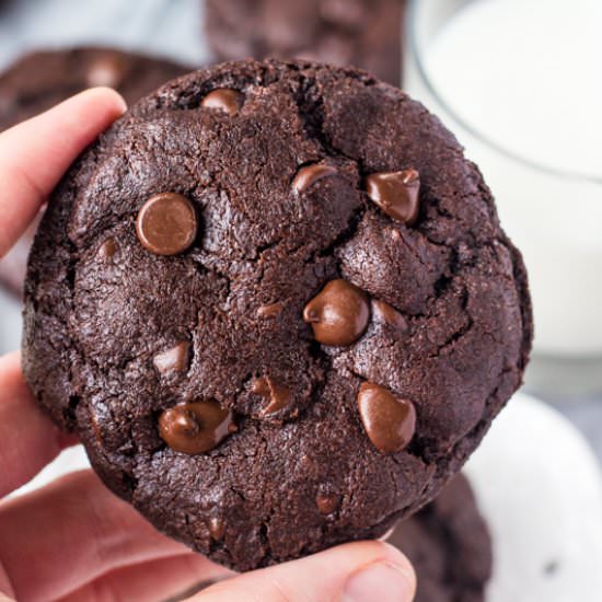 Bakery Double Chocolate Cookies