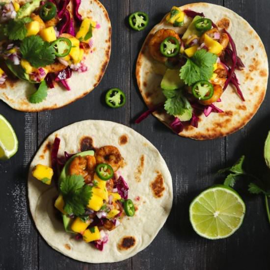 Spicy Shrimp Tacos