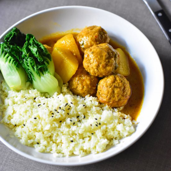Asian Meatball Curry