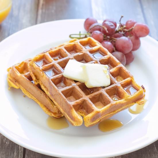 Pumpkin Waffles