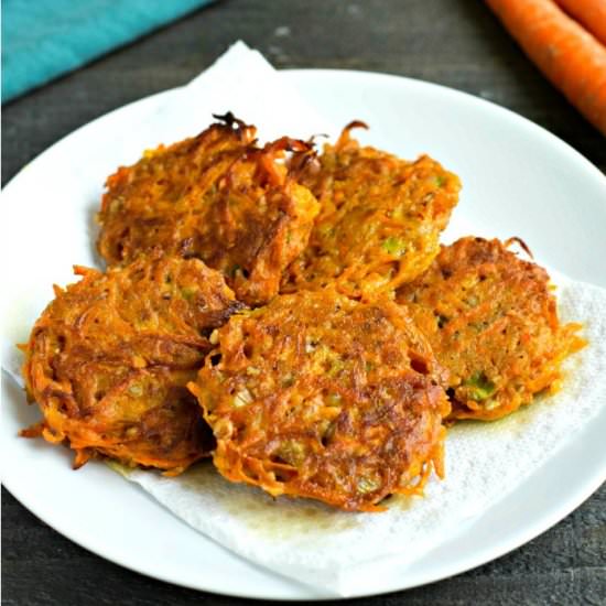 Carrot Fritters