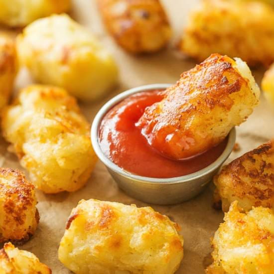 Cheesy Homemade Tater Tots