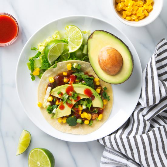 Sweet Potato Tostadas