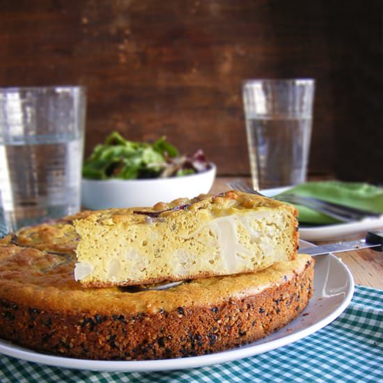 Pastel de Coliflor