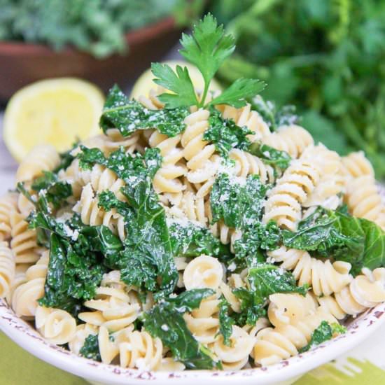 Lemon Kale Pasta
