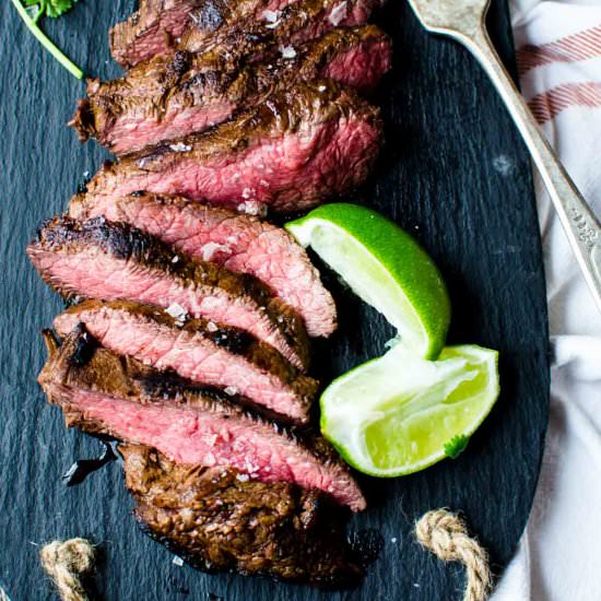 Flat Iron Carne Asada