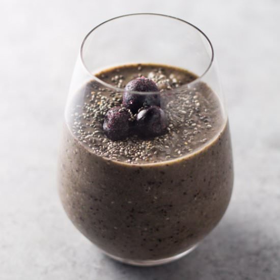 Low Fodmap Blueberry Smoothie