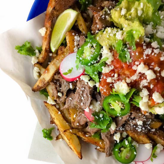 Loaded Mexican Street Fries
