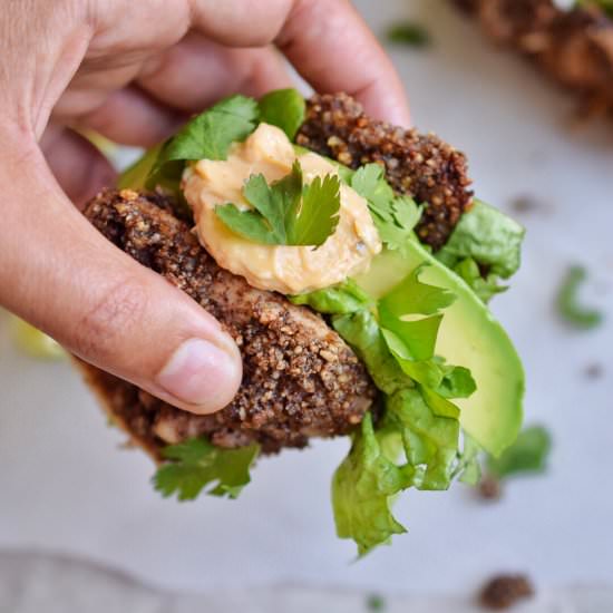 Naked Crispy Chicken Taco