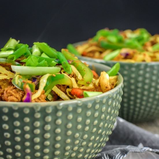 Egg Roll Rice Bowl