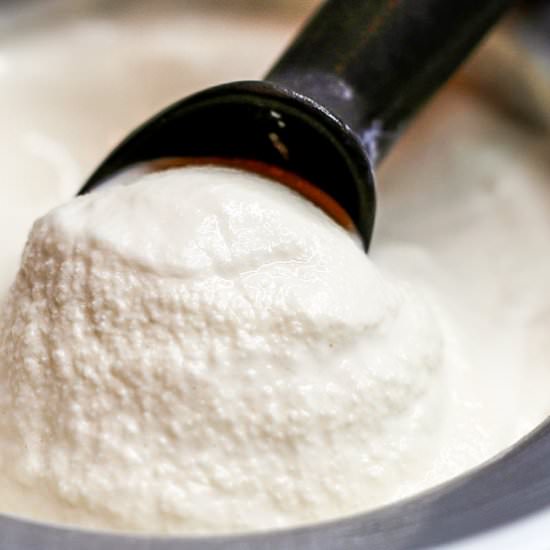 Homemade Vanilla Ice Cream