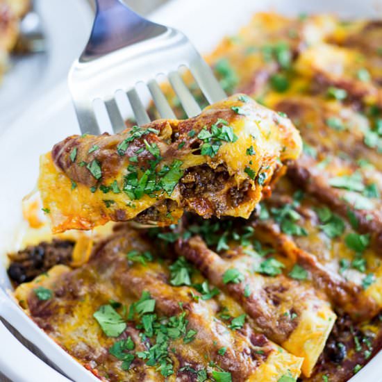 Beef Enchiladas
