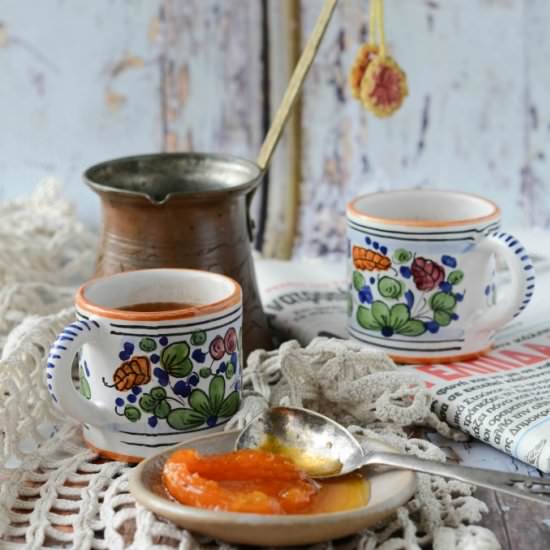 Spiced Apricot Spoon Sweet