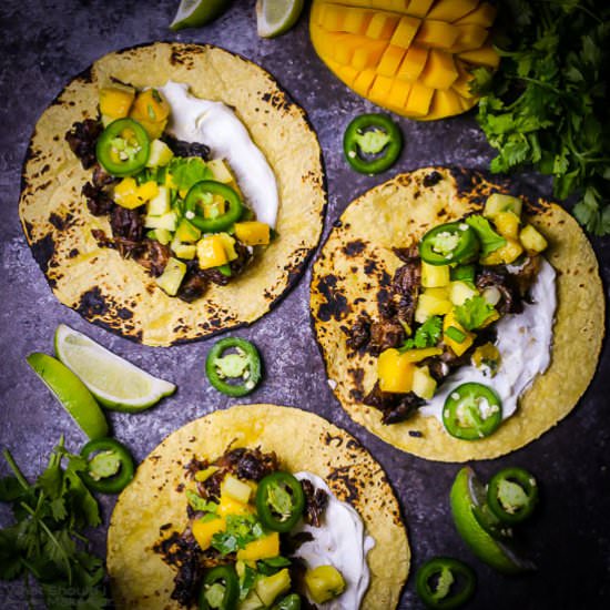 Carnitas with Pineapple Mango Salsa