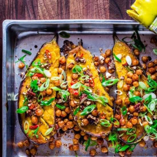 Miso-Glazed Eggplant