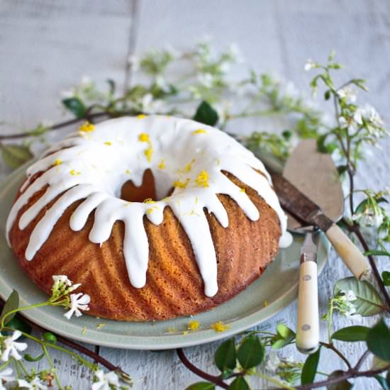 Grapefruit & Yogurt Cake