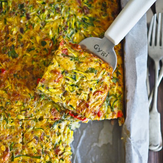 Zucchini Slice