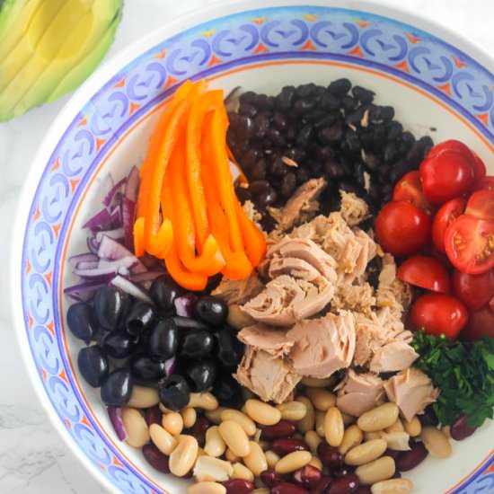 3-Bean Tuna Salad
