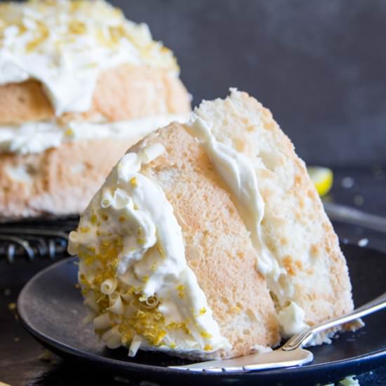 Lemon Tiramisu Cake