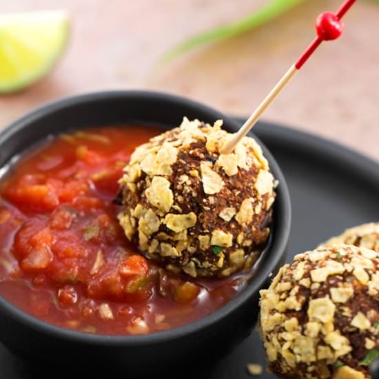 Meatless Taco Balls