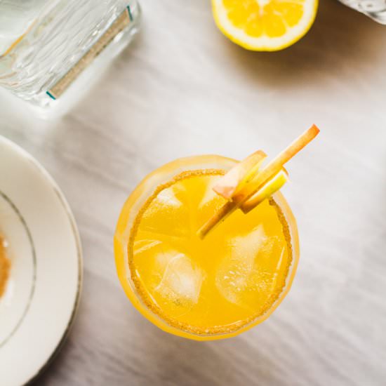 Pink Lady Apple Margarita