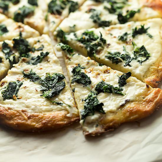 Low Carb Florentine Pizza