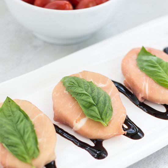Prosciutto Wrapped Mozzarella