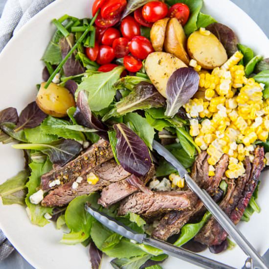 Slow Cooker Hearty Steak Salad