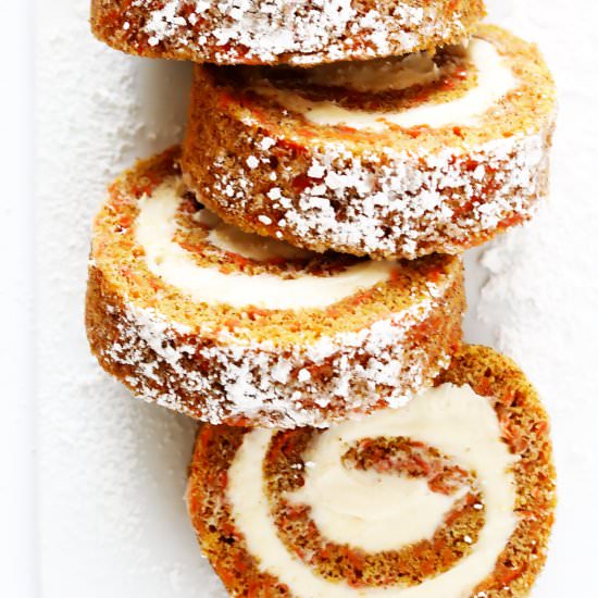 Carrot Cake Roll