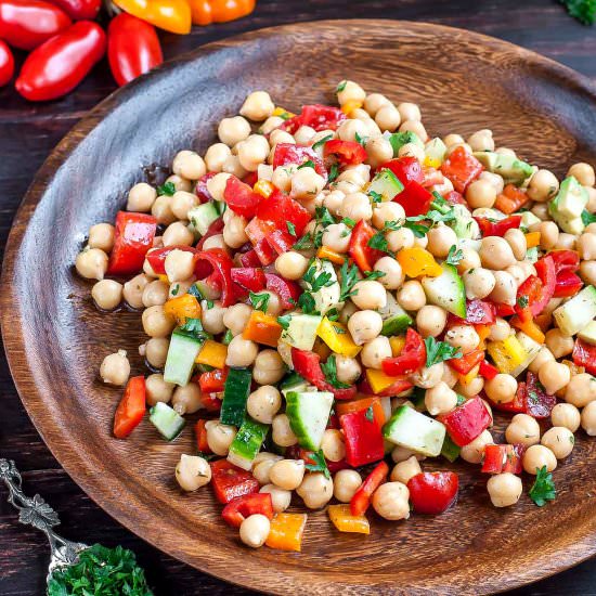 Greek Chickpea Salad