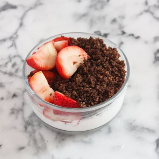 Chocolate Quinoa Crispies
