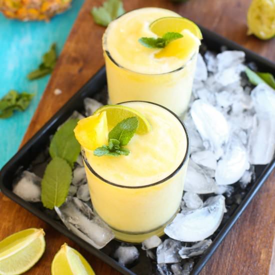 Frozen Pineapple Margaritas