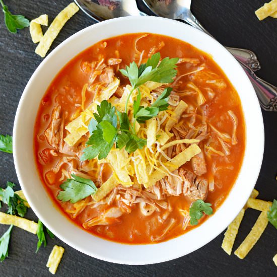 Jackfruit Tortilla Soup