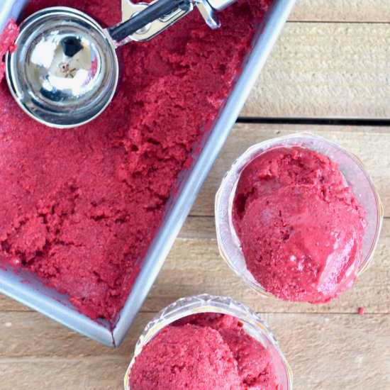 Triple Berry No Added Sugar Sorbet