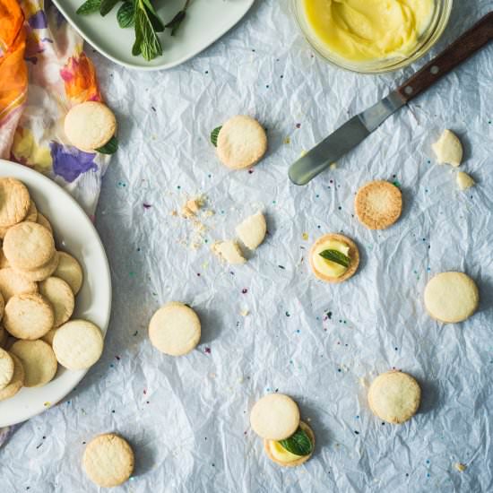 Meyer Lemon Alfajores