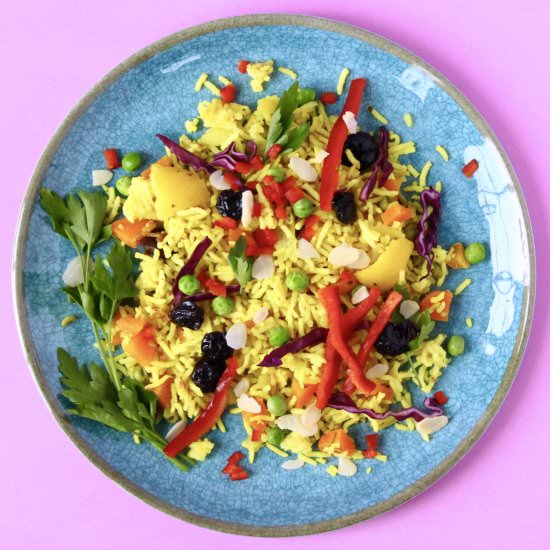 Yellow Turmeric Rice