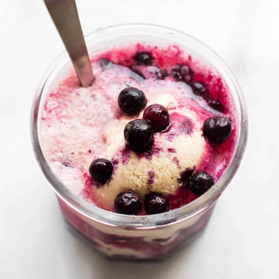 Kombucha Ice Cream Float