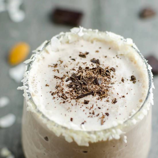 The Best Almond Joy Smoothie
