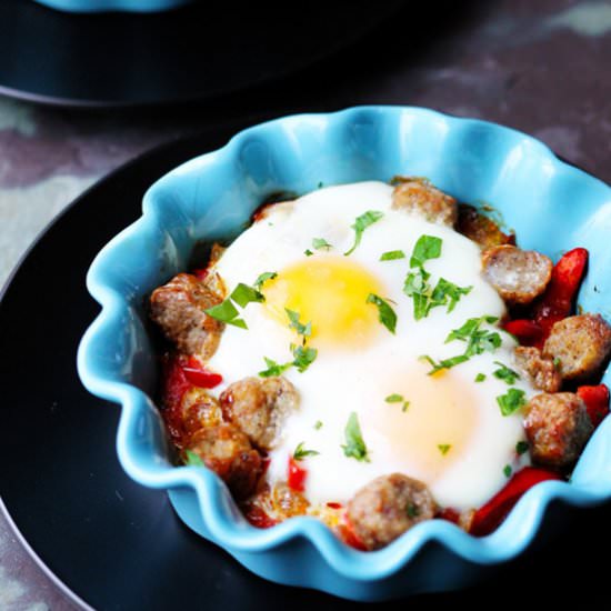 Oven Baked Eggs