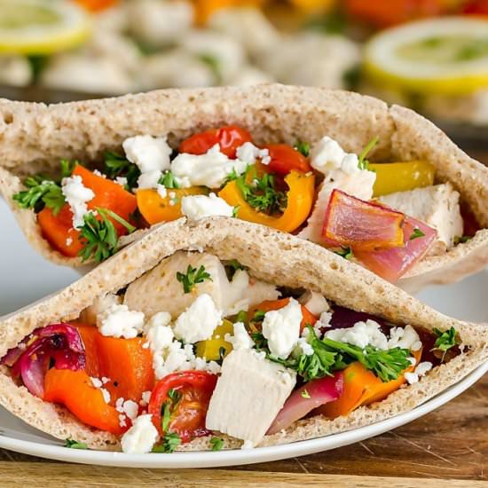 Greek Chicken Sheet Pan Dinner