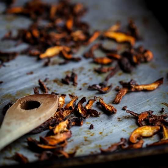 Vegan Shiitake Bacon