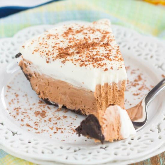 Chocolate Nutella Cream Pie