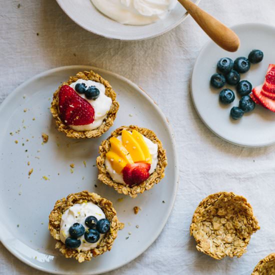 Muffin Tin Granola Cups