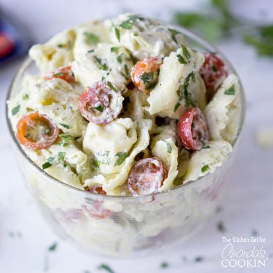 TORTELLINI PESTO PASTA SALAD