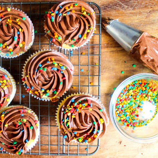Gluten Free Buttermilk Cupcakes