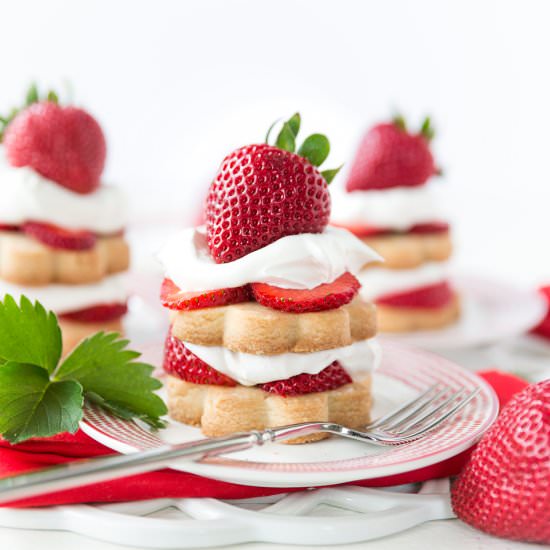 Strawberry Shortcake Stacks