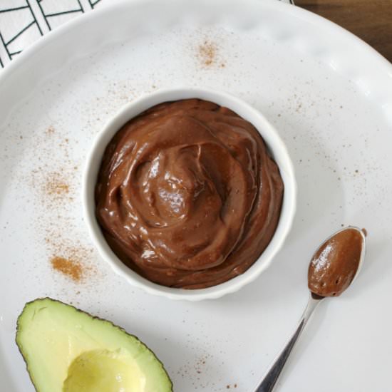 Healthy Avocado Chocolate Cream