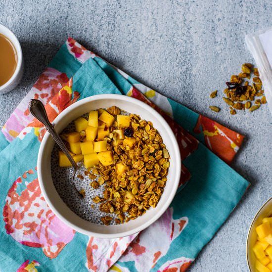 Cardamom Chia Pudding