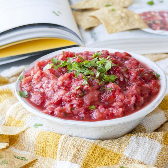 Spicy Strawberry Chile Salsa
